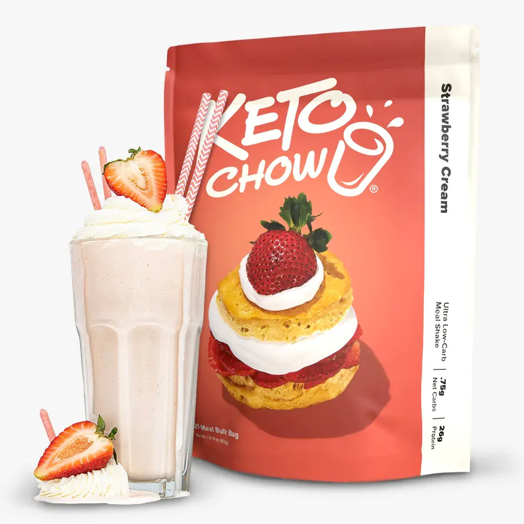 Keto Chow Strawberry Cream