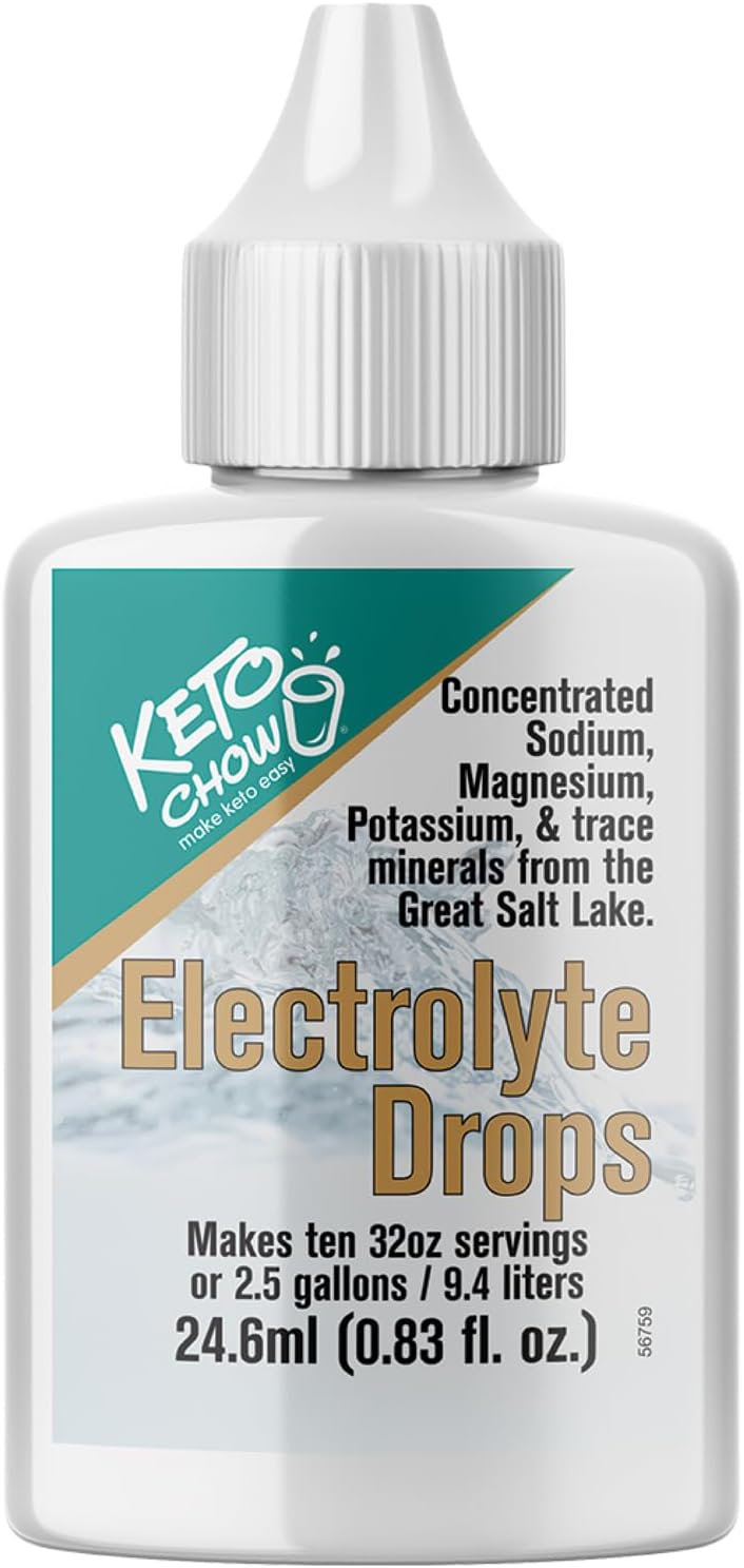 Keto Chow Electrolyte Drops & Capsules