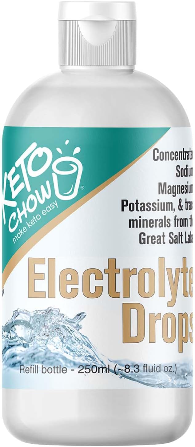 Keto Chow Electrolyte Drops & Capsules