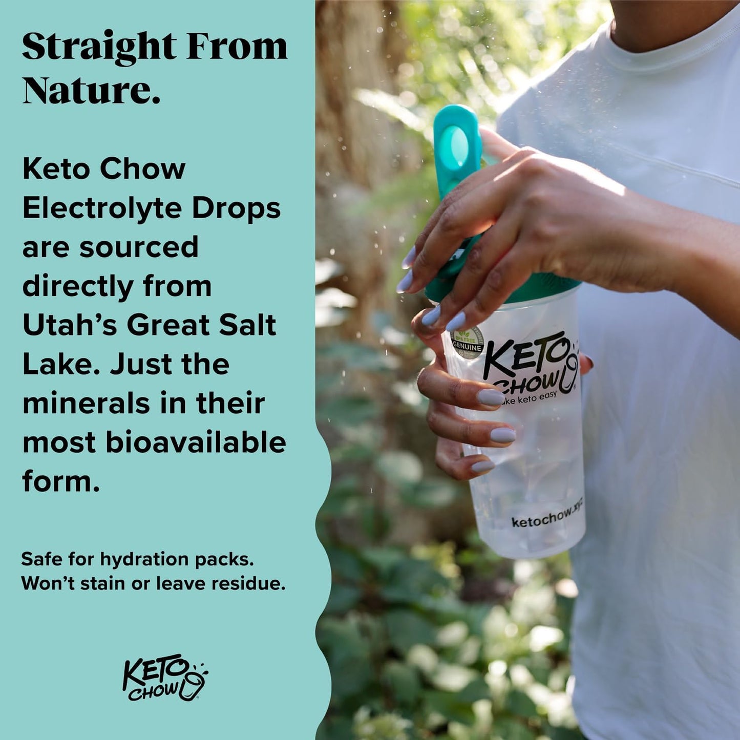 Keto Chow Electrolyte Drops & Capsules