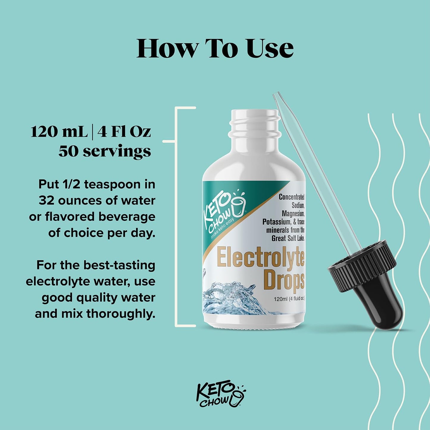 Keto Chow Electrolyte Drops & Capsules