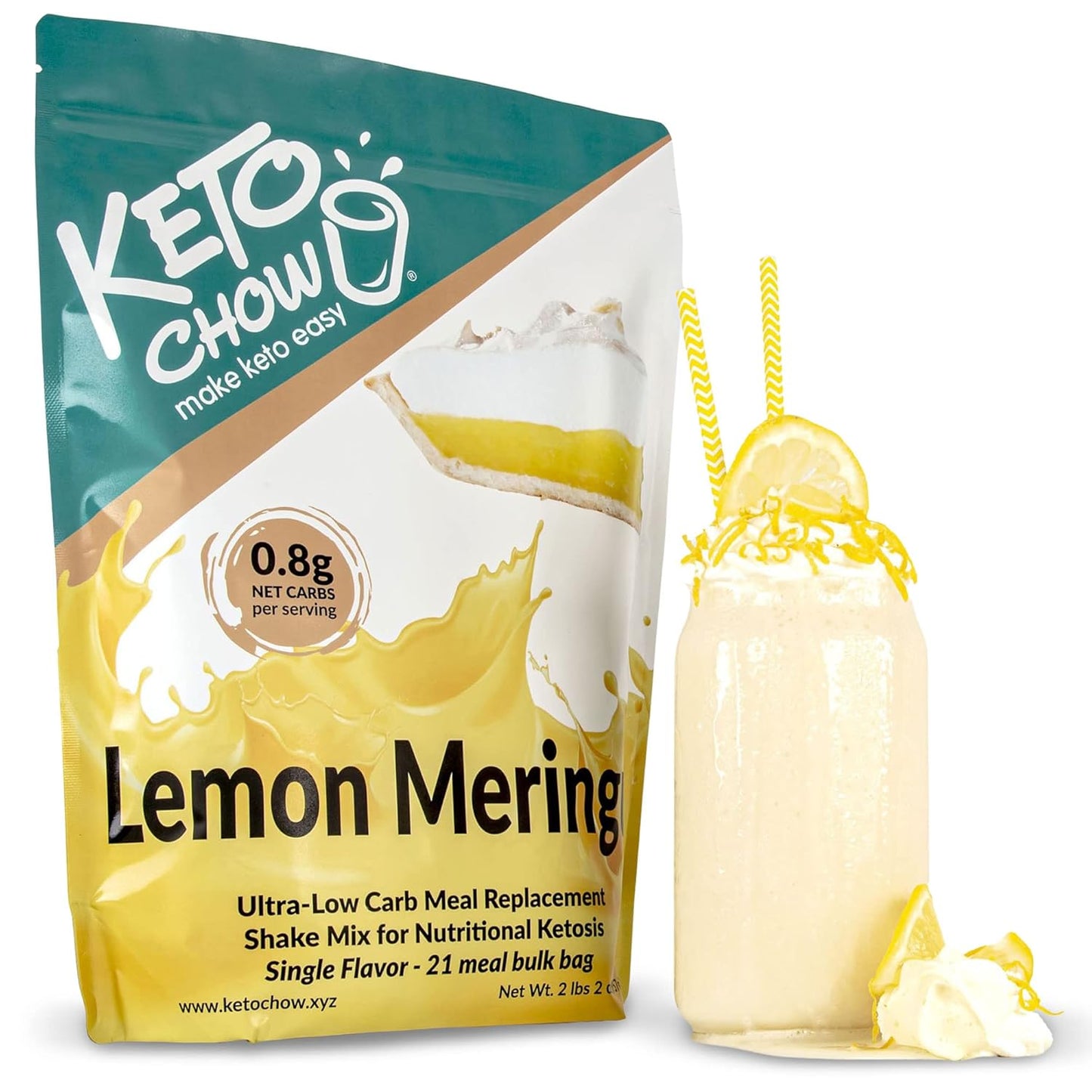 Keto Chow Lemon Meringue