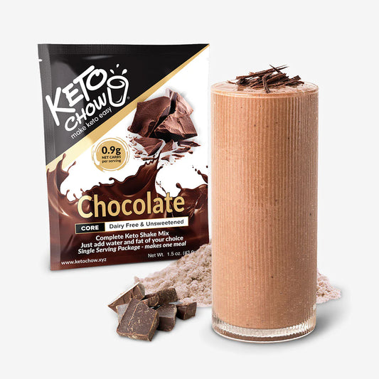 Keto Chow Chocolate Core - Unsweetened