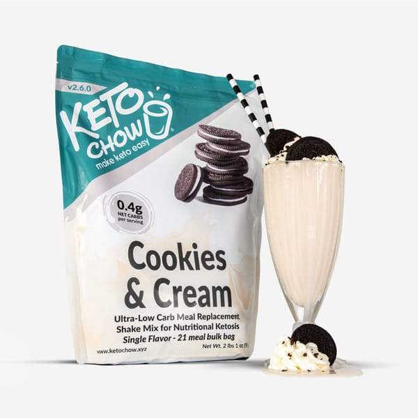 Keto Chow Cookies and Cream