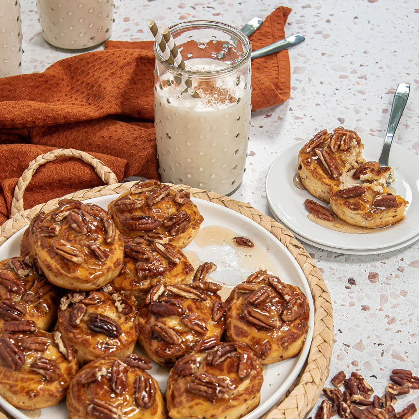 Keto Chow Pecan Sticky Bun