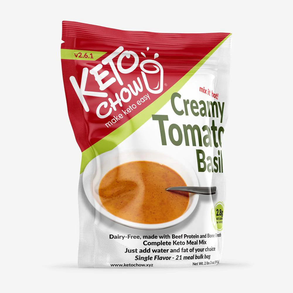 Keto Chow Creamy Tomato Basil Soup Base