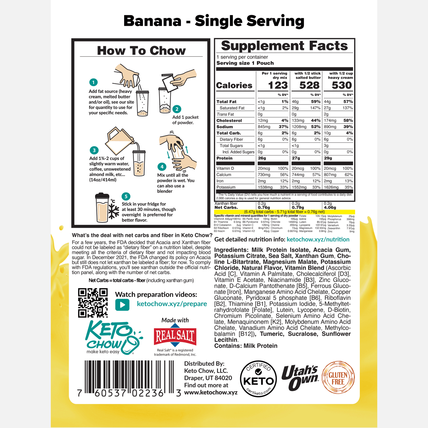 Keto Chow Banana