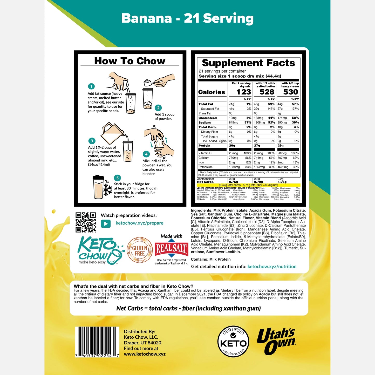 Keto Chow Banana