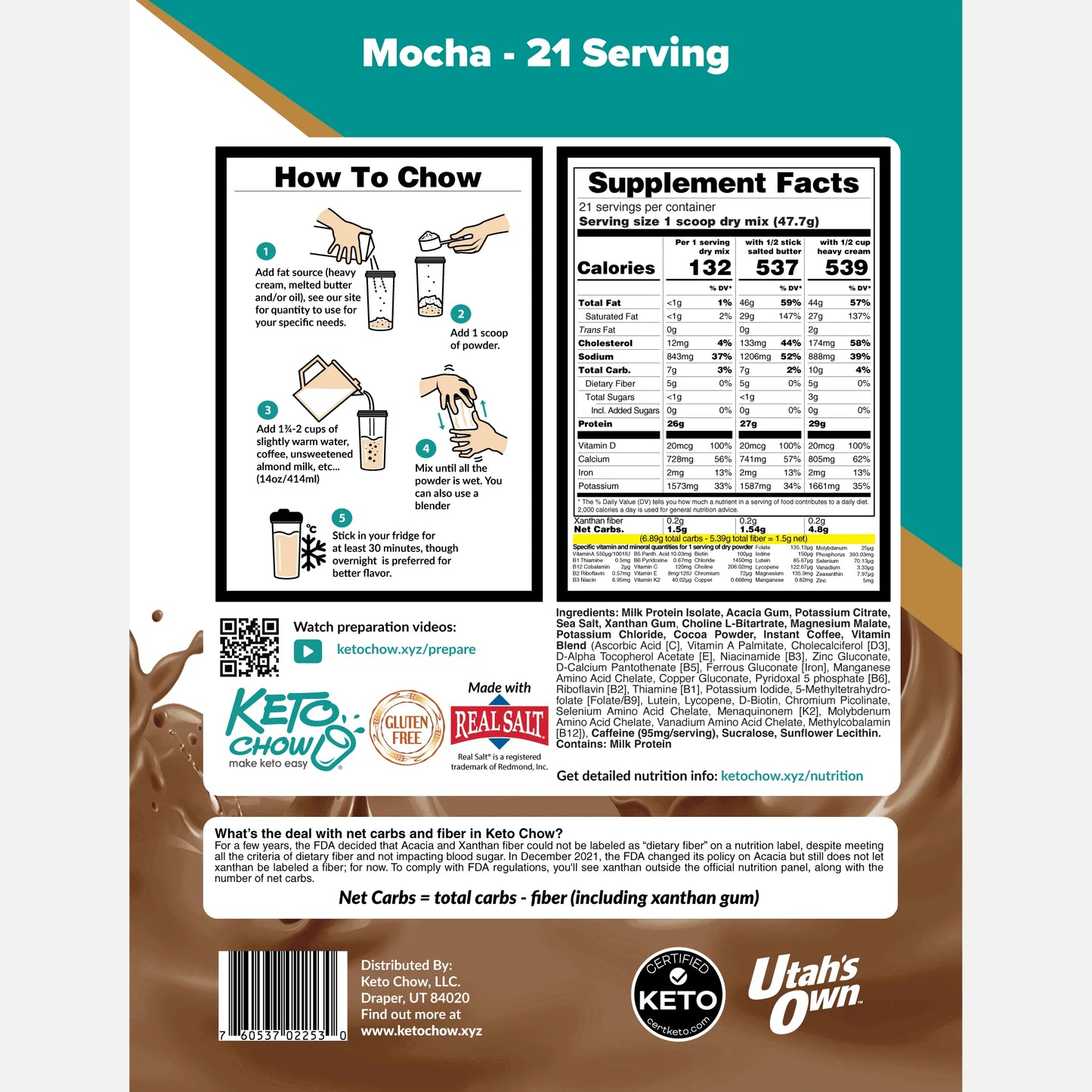 MOCHA 21 MEAL PACK OLD PACKAGING