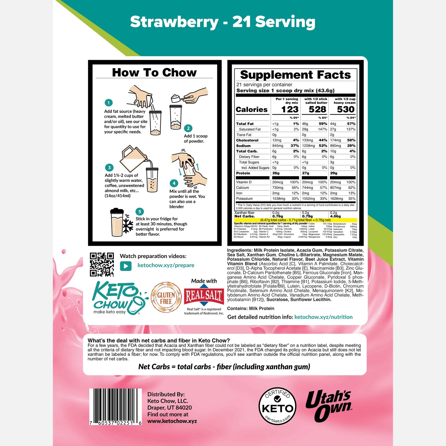 STRAWBERRY 21 MEAL PACK OLD PACKAGING